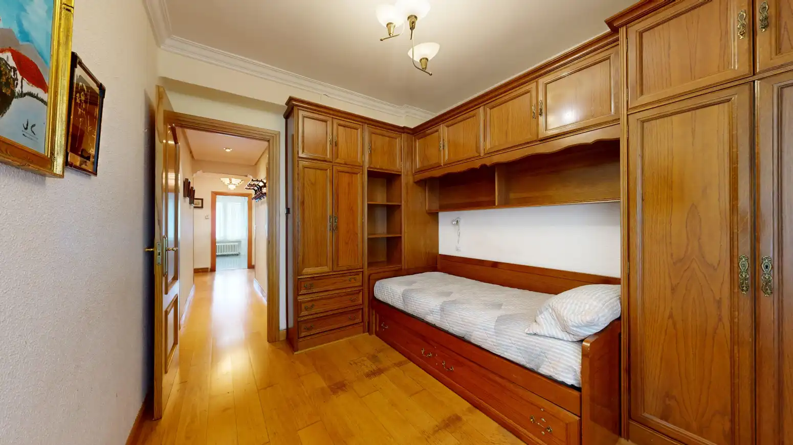 Schlafzimmer von Wohnung zum Verkauf in Tafalla mit Heizung, Abstellraum und Balkon