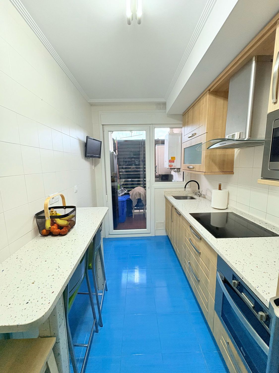Kitchen of Flat for sale in Barakaldo   with Heating, Parquet flooring and Storage room