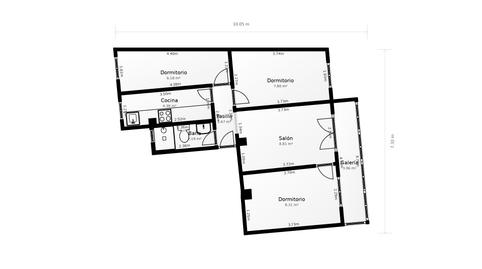 Photo 3 of Apartment to rent in Abrantes,  Madrid Capital