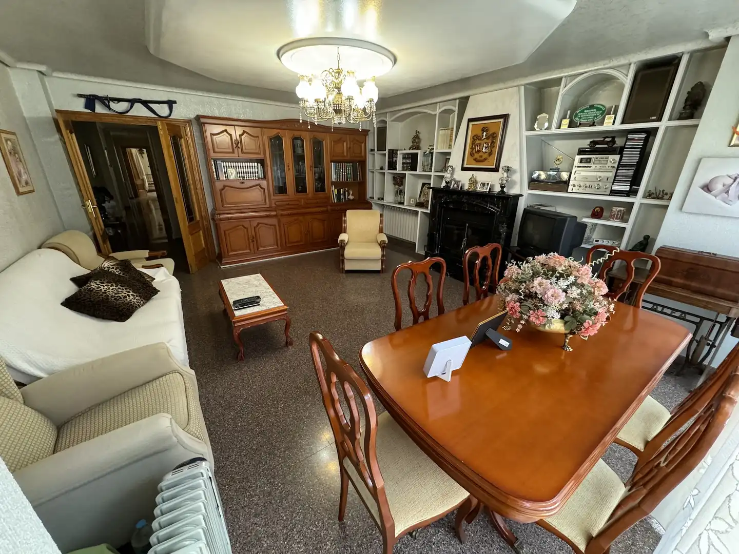Dining room of Detached homes for sale in Villena  with Heating, Terrace and Storage room