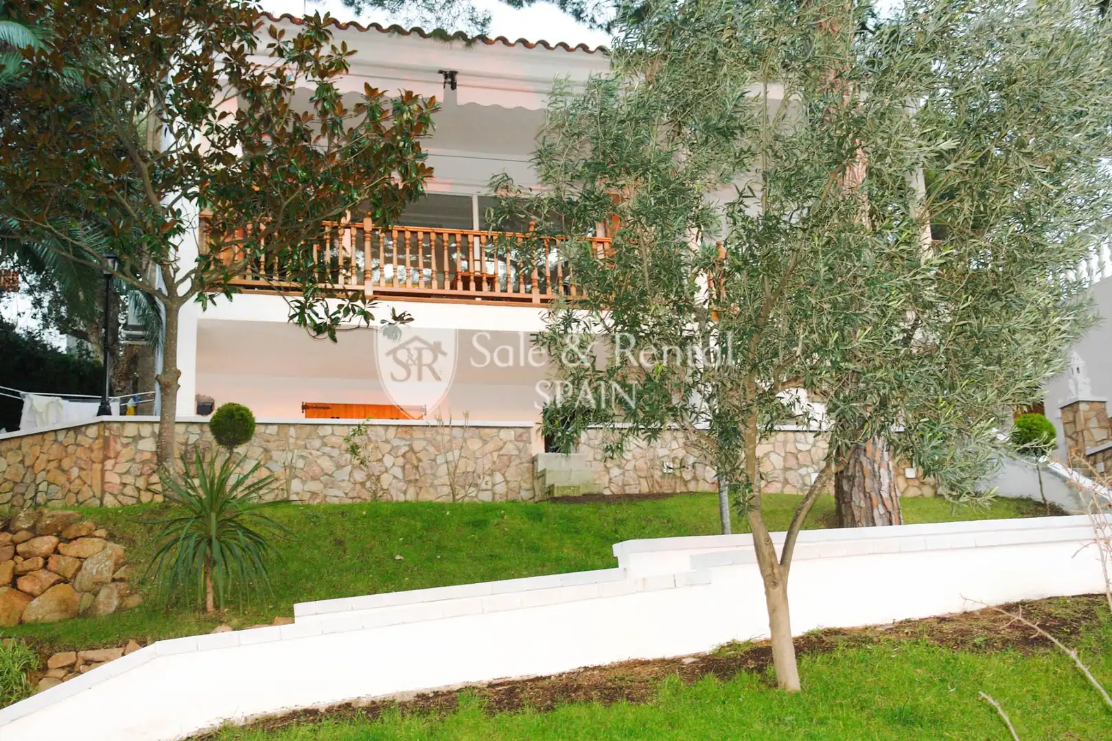 Jardí de Casa o xalet en venda en Lloret de Mar amb Aire condicionat, Jardí privat i Terrassa