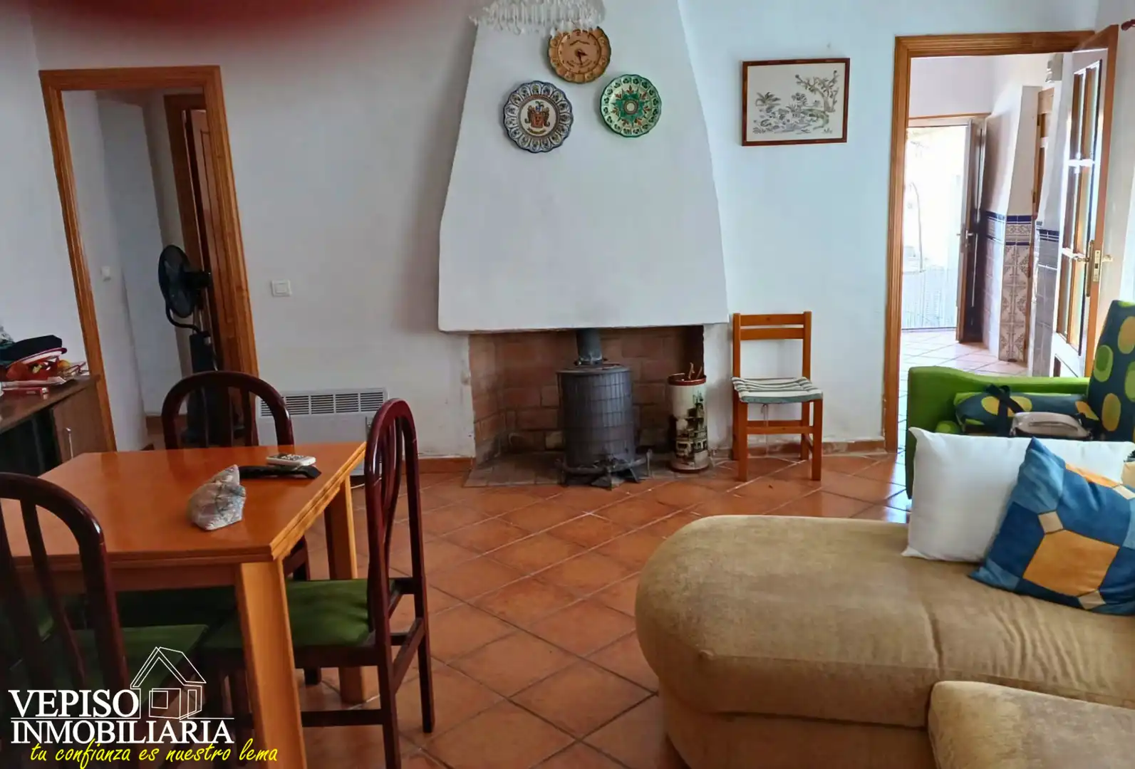 Menjador de Casa o xalet en venda en Torralba de Oropesa amb Aire condicionat, Calefacció i Jardí privat