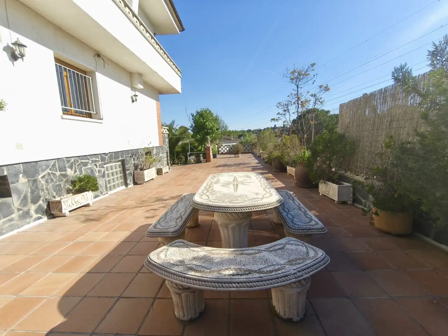 Terrassa de Casa o xalet en venda en Lliçà d'Amunt amb Calefacció, Jardí privat i Terrassa