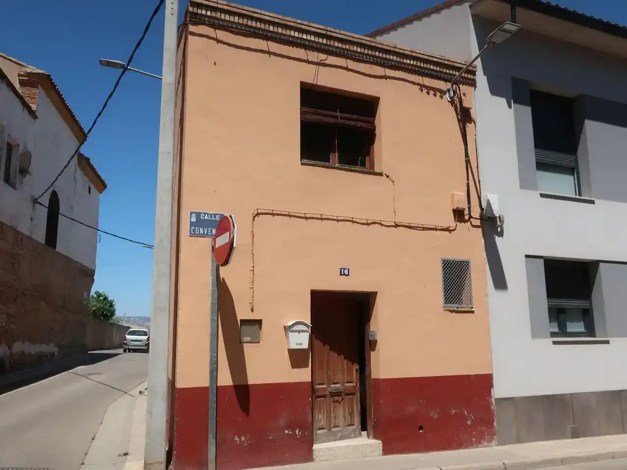 Vista exterior de Pis en venda en Alagón