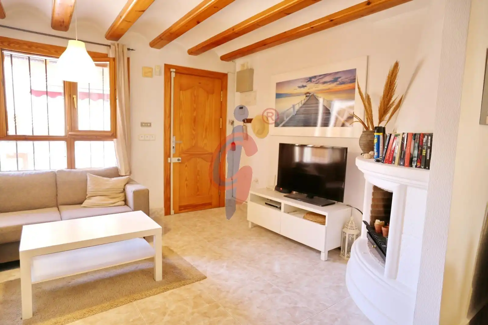 Living room of Detached homes for sale in Guardamar del Segura  with Air Conditioner, Heating and Terrace
