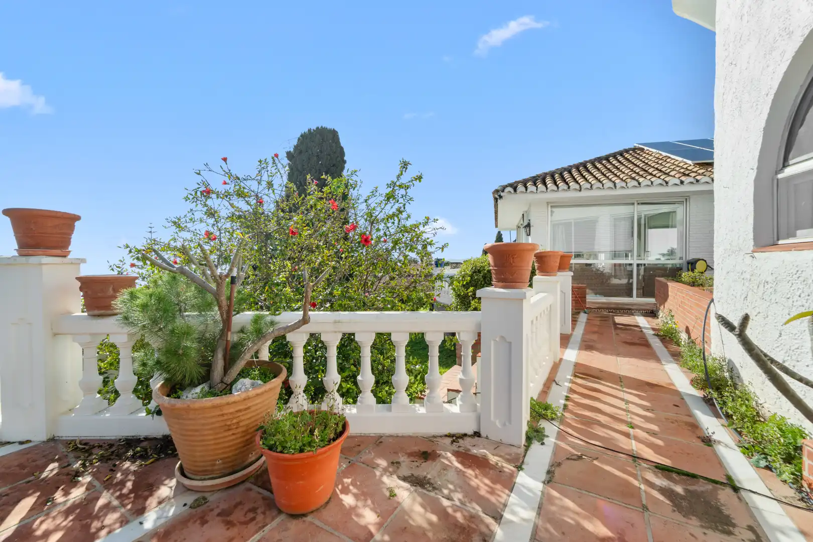 Jardín de Casa o chalet en venta en Benalmádena con Aire acondicionado, Jardín privado y Terraza