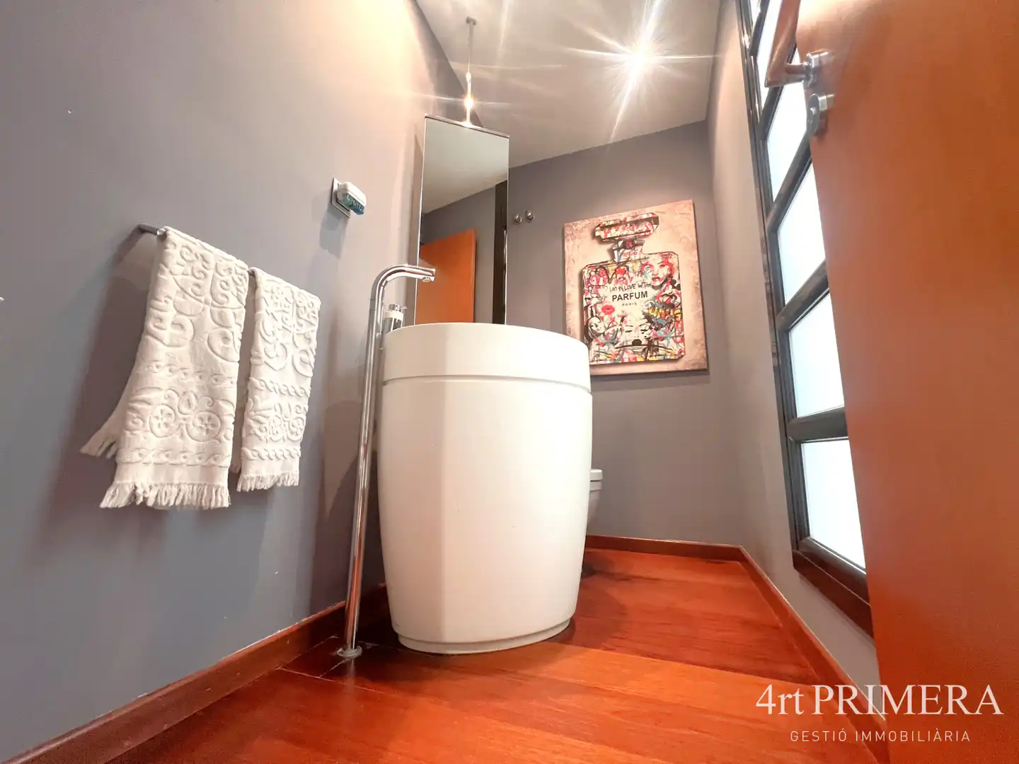 Baño de Casa o chalet en venta en Granollers con Aire acondicionado, Calefacción y Parquet
