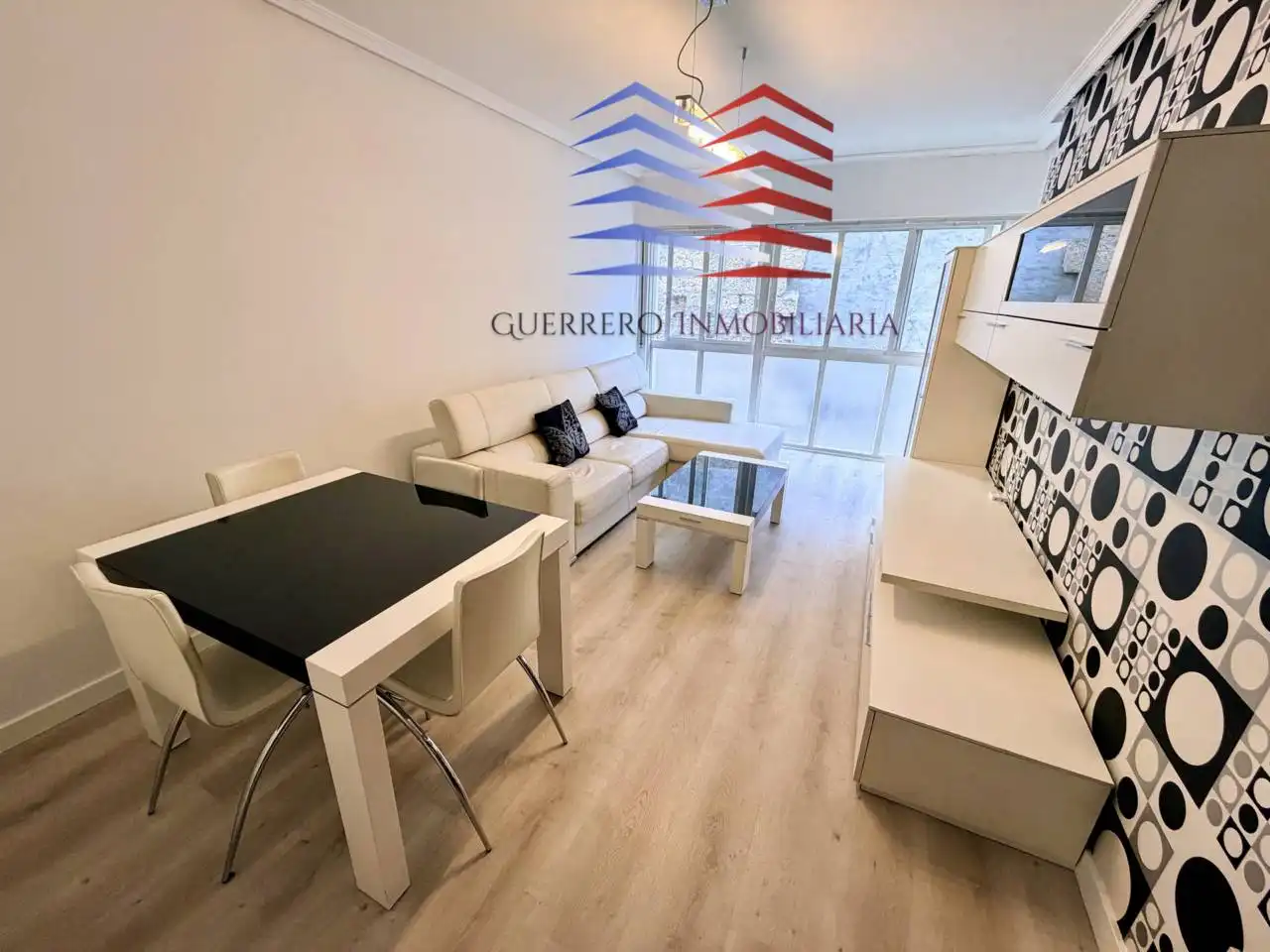 Exterior view of Flat for rent in Ourense Capital   with Heating, Terrace and Furnished