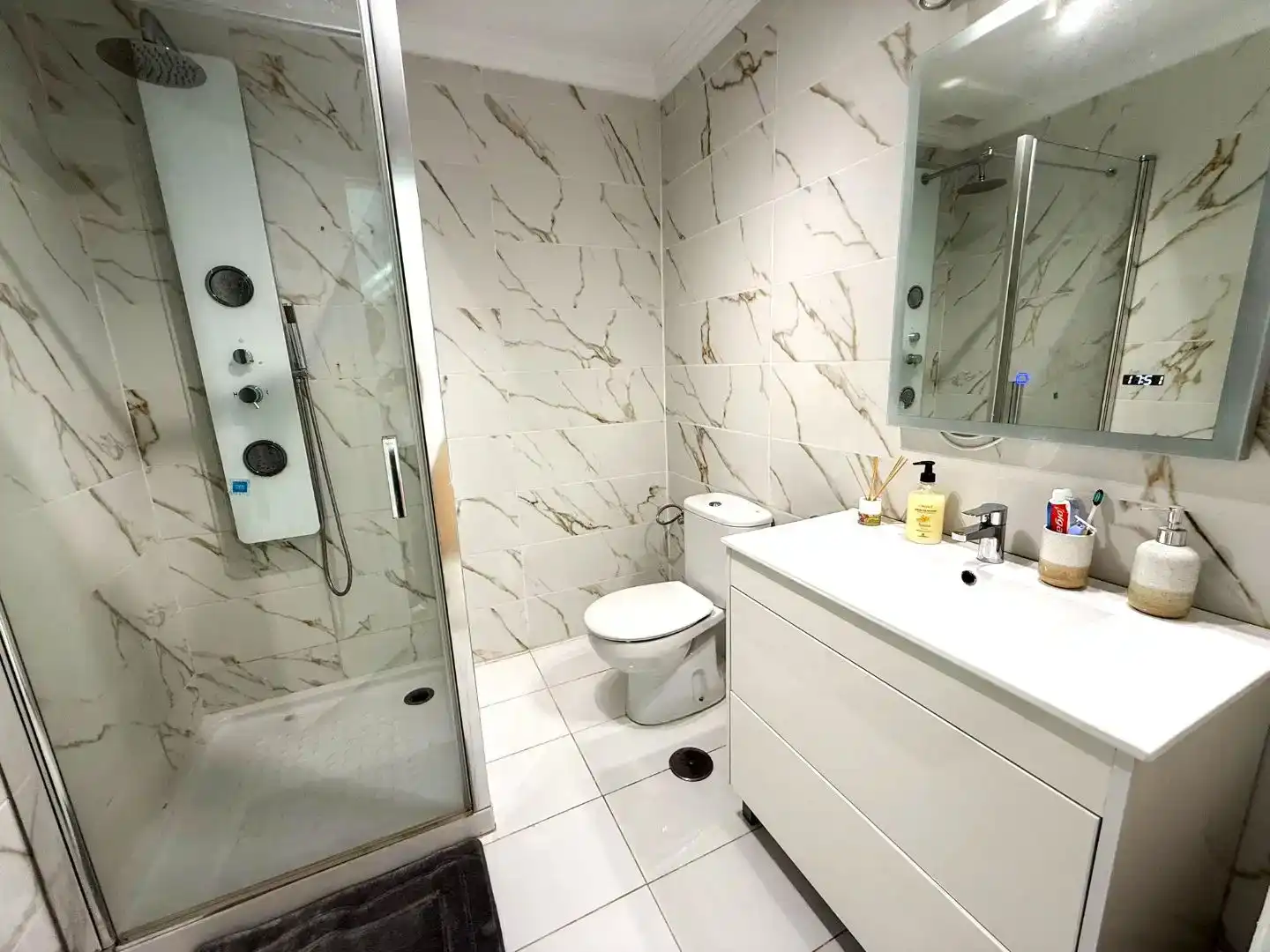 Badezimmer von Maisonette zum Verkauf in Pájara mit Balkon