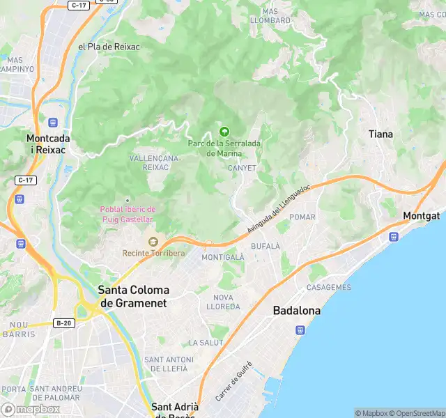 Exterior view of Flat for sale in Santa Coloma de Gramenet