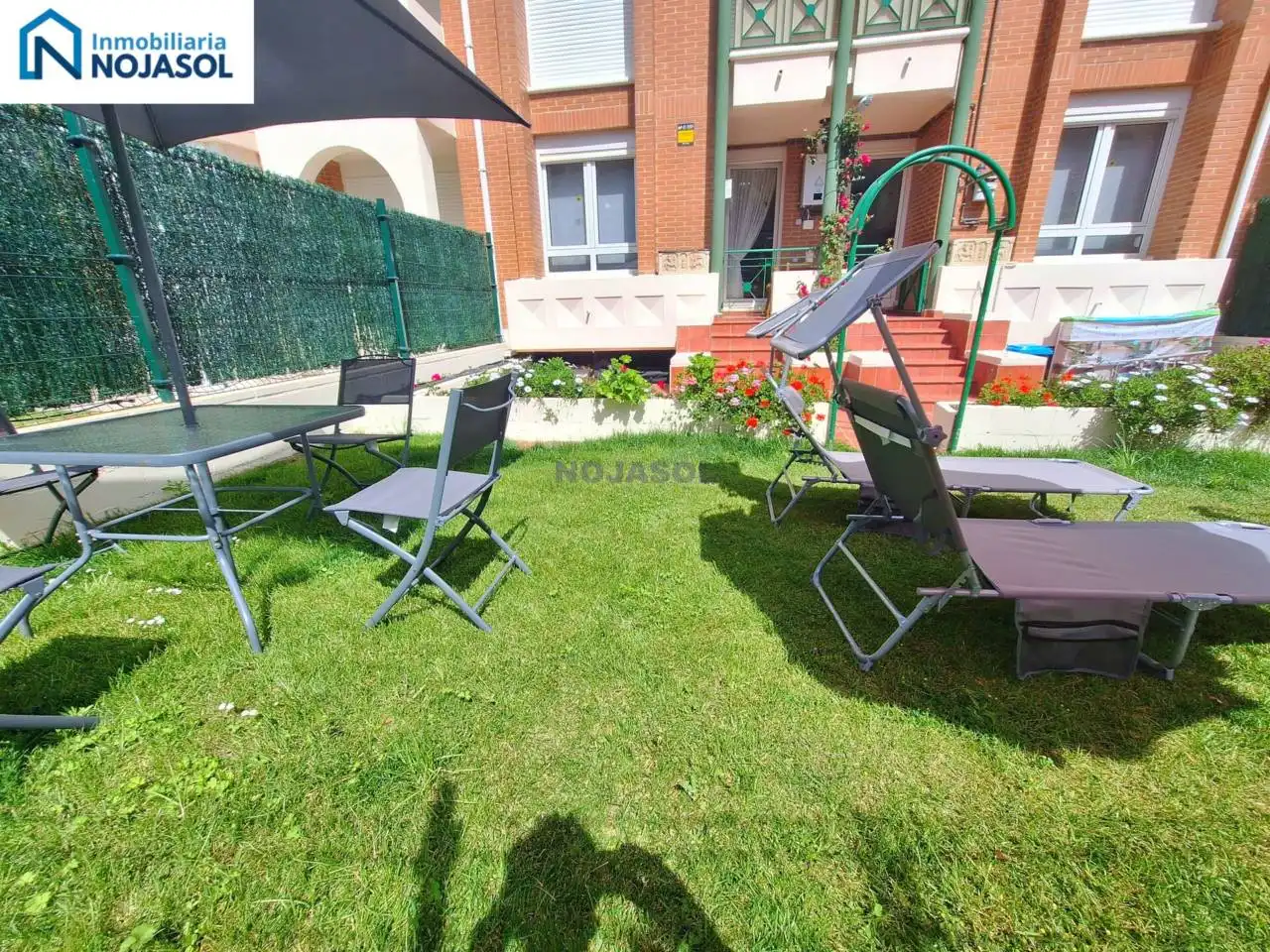 Terrace of Apartments for rent in Noja  with Heating, Private garden and Terrace
