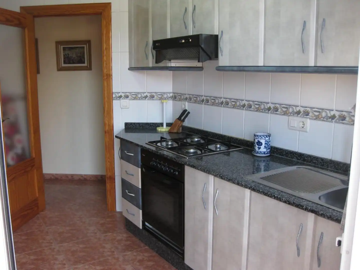 Cocina de Piso de alquiler en Cartagena con Amueblado y Balcón