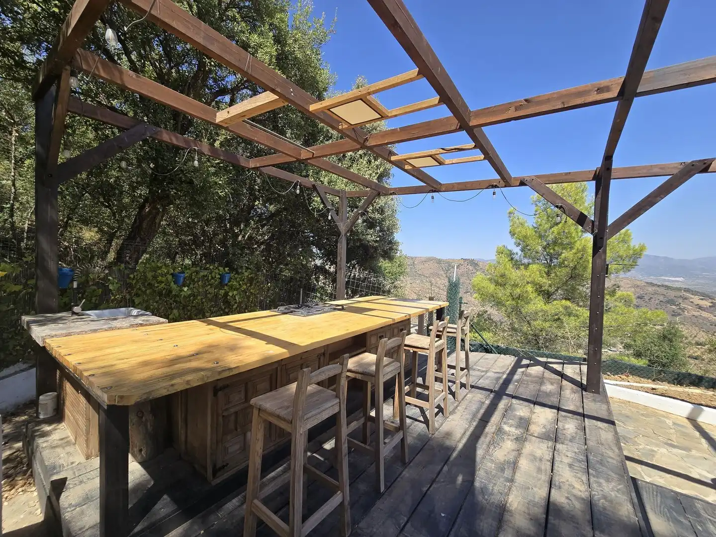 Terrace of Houses for sale in Monda  with Air Conditioner, Terrace and Swimming Pool