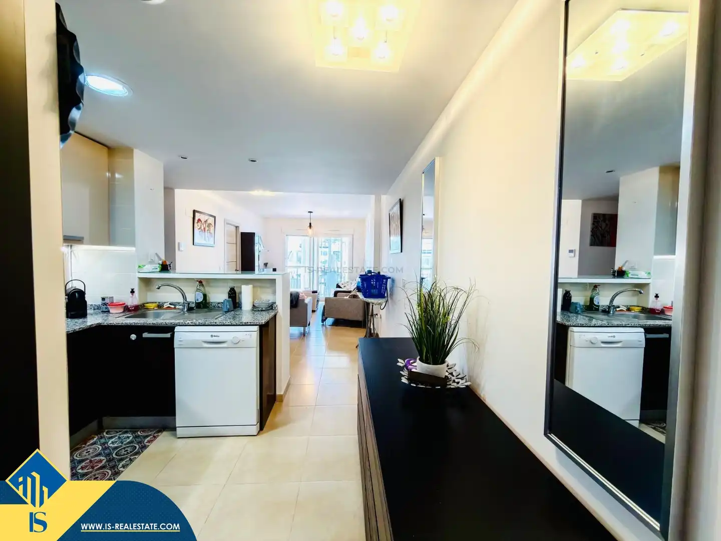 Kitchen of Flat for sale in Orihuela  with Terrace, Furnished and Oven