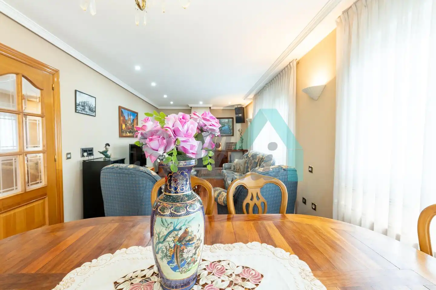 Comedor de Casa adosada en venta en El Franco  con Calefacción, Jardín privado y Parquet