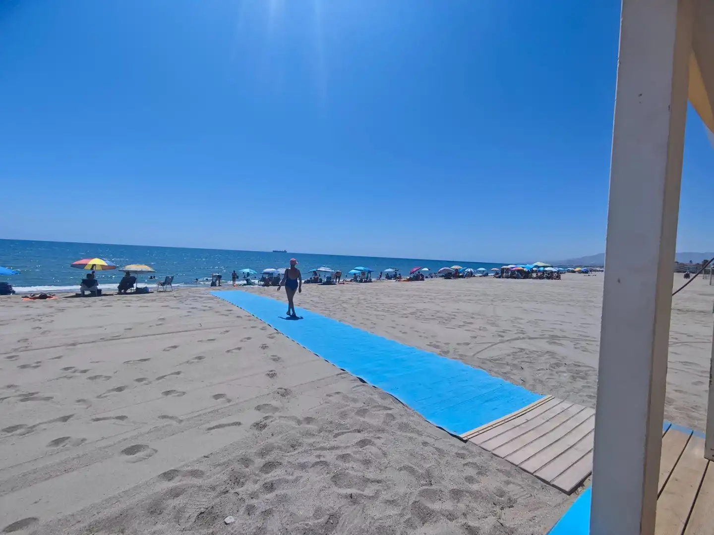 Vista exterior de Pis de lloguer en Cuevas del Almanzora amb Piscina comunitària