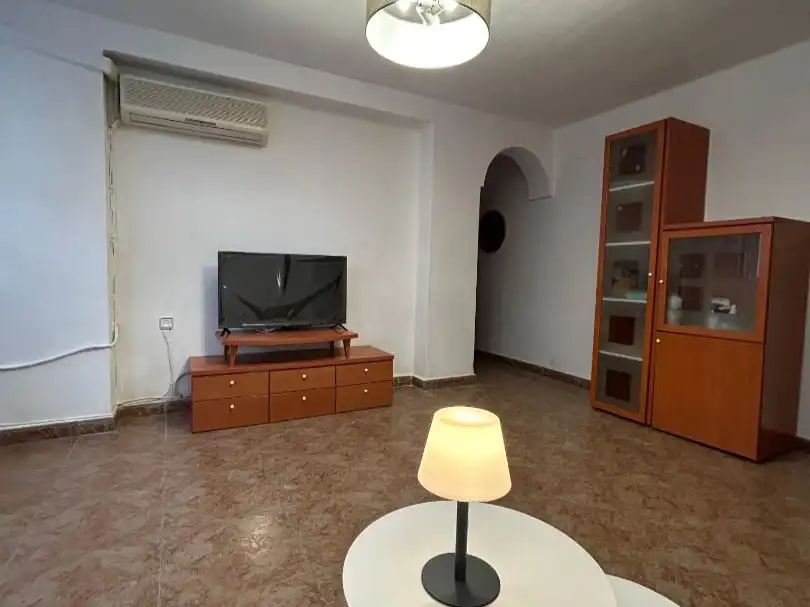 Wohnzimmer von Wohnung zur Miete in  Valencia Capital mit Klimaanlage und Terrasse