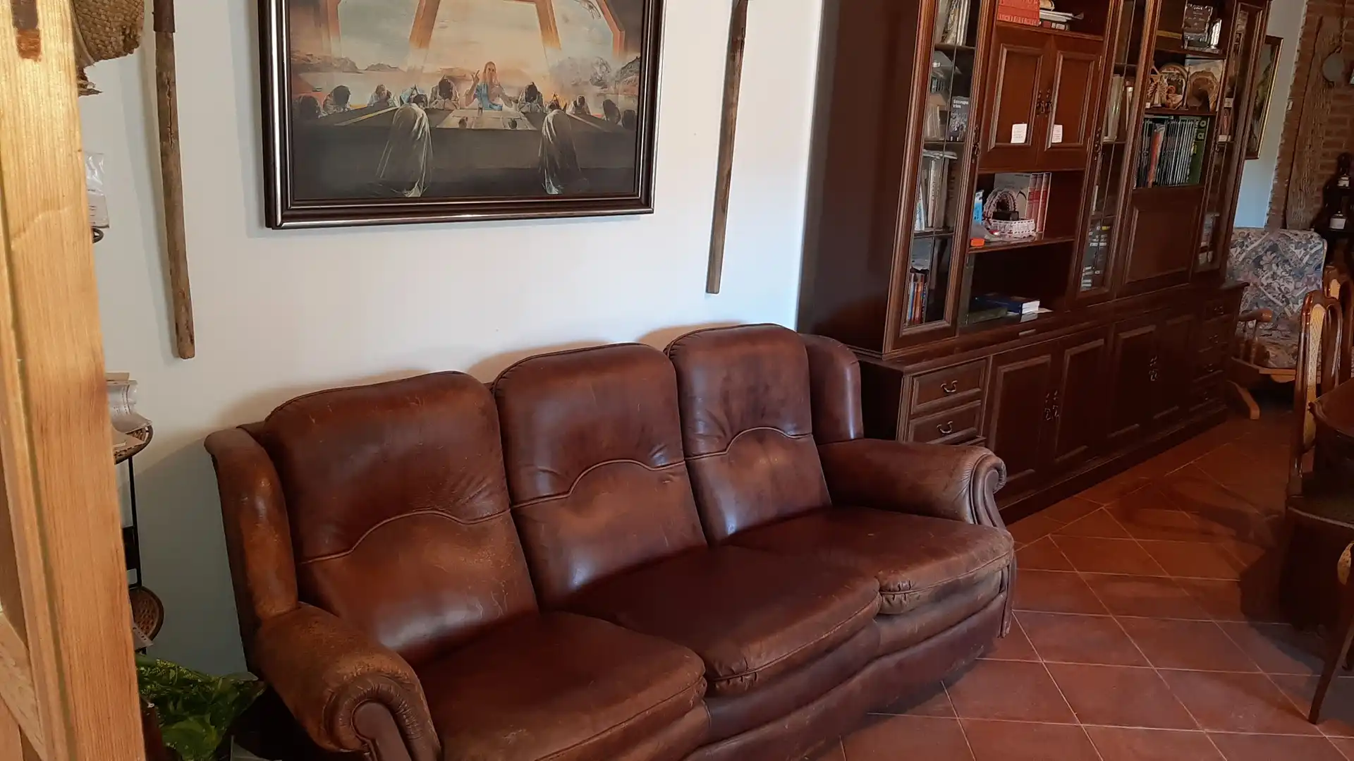 Sala de estar de Casa adosada en venta en Castromocho con Jardín privado, Terraza y Trastero