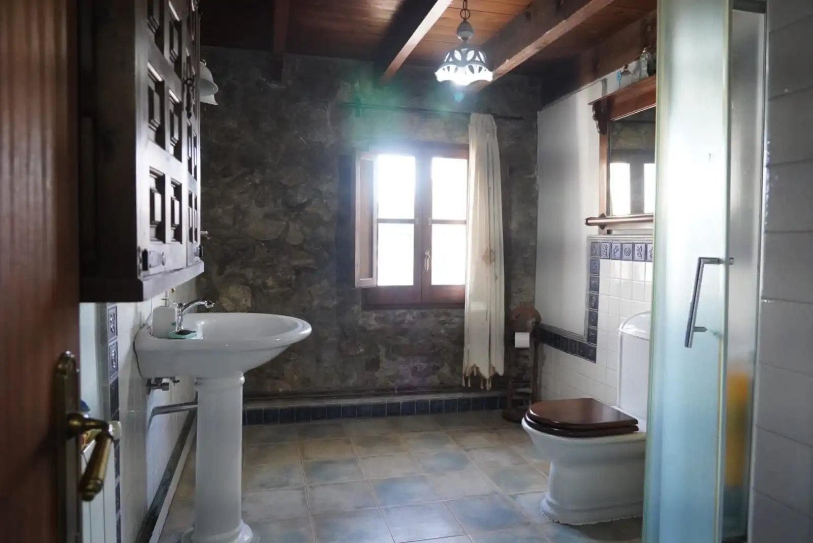 Baño de Casa o chalet en venta en Sant Vicenç de Montalt con Aire acondicionado y Amueblado