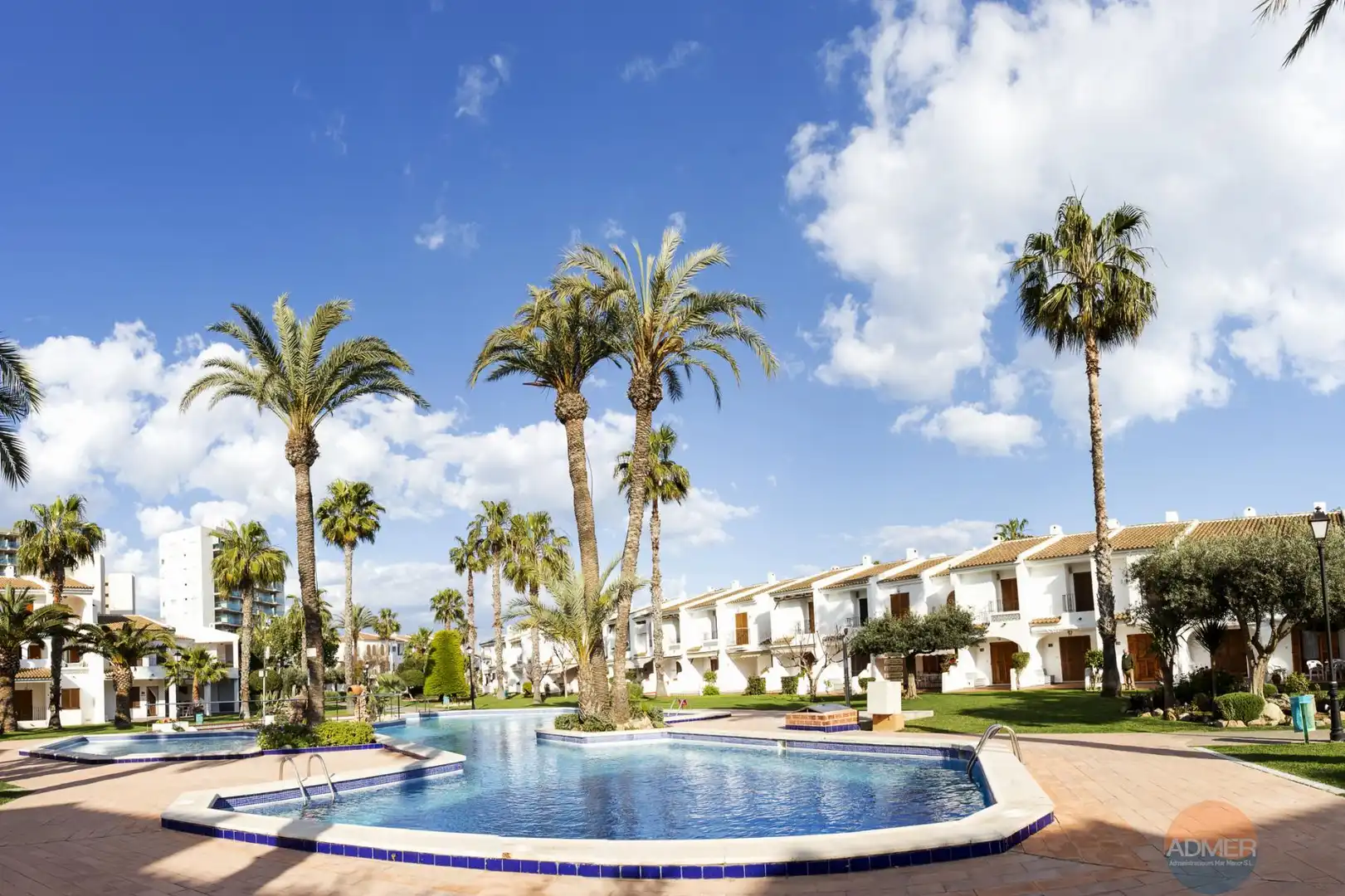 Garden of Duplexes for sale in La Manga del Mar Menor  with Terrace, Furnished and Community pool