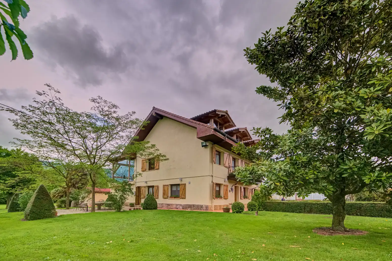 Vista exterior de Casa o chalet en venta en Irañeta con Calefacción, Jardín privado y Parquet