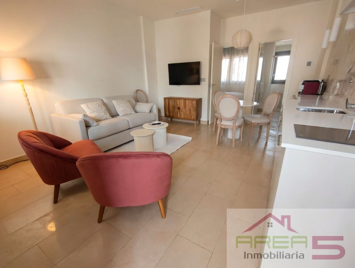 Sala de estar de Apartamento de alquiler en Mérida con Aire acondicionado, Calefacción y Amueblado