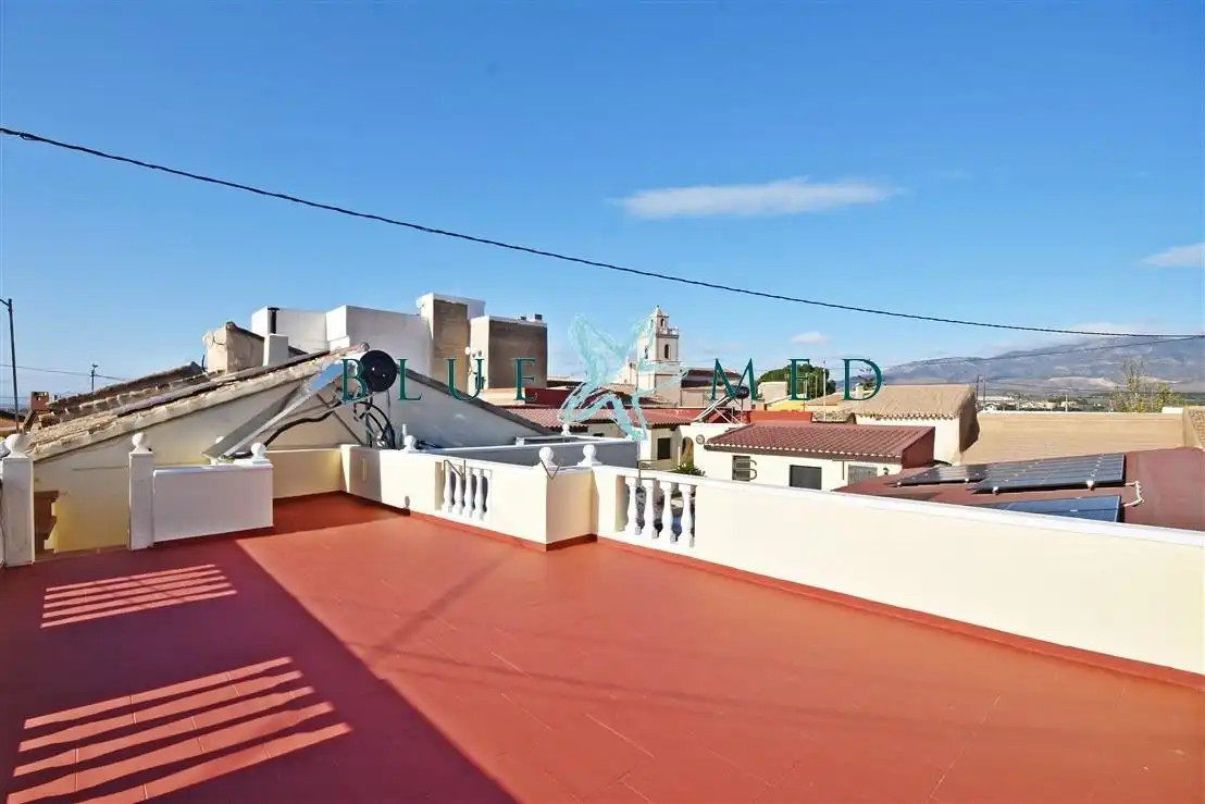 Vista exterior de Casa o chalet en venta en Fuente Álamo de Murcia con Aire acondicionado, Calefacción y Terraza