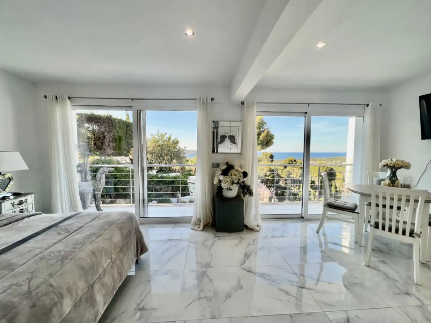 Bedroom of Houses for sale in Jávea / Xàbia  with Air Conditioner, Heating and Terrace