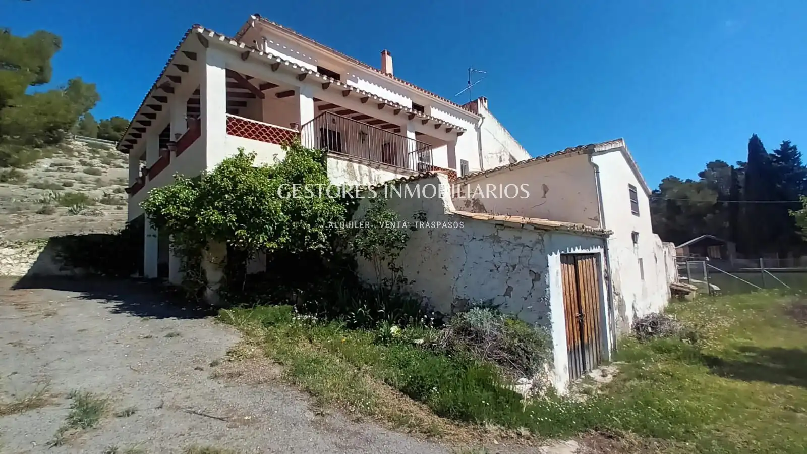 Vista exterior de Casa o chalet en venta en Ibi con Piscina