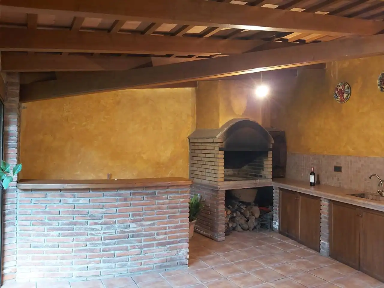 Kitchen of Houses for rent in Sant Cugat del Vallès  with Air Conditioner, Heating and Private garden