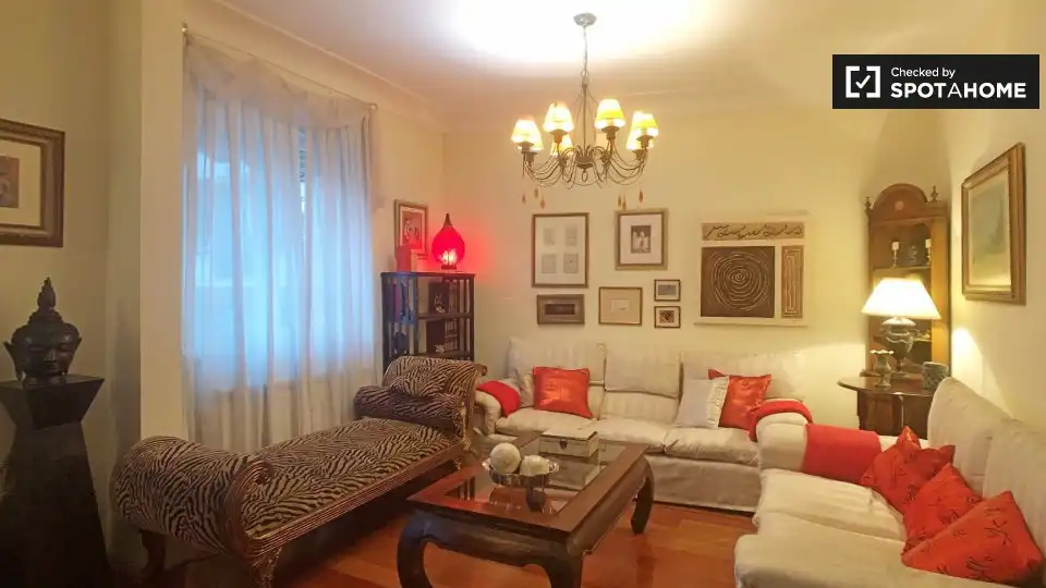 Appartamento con terrazza in affitto a Barrio de Salamanca, imagen 12