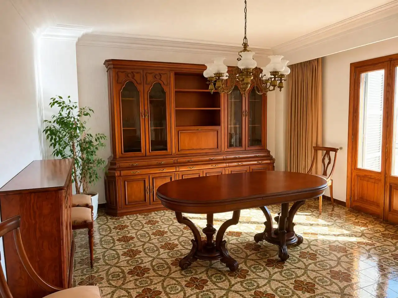 Comedor de Casa adosada en venta en Sa Pobla con Aire acondicionado, Jardín privado y Terraza
