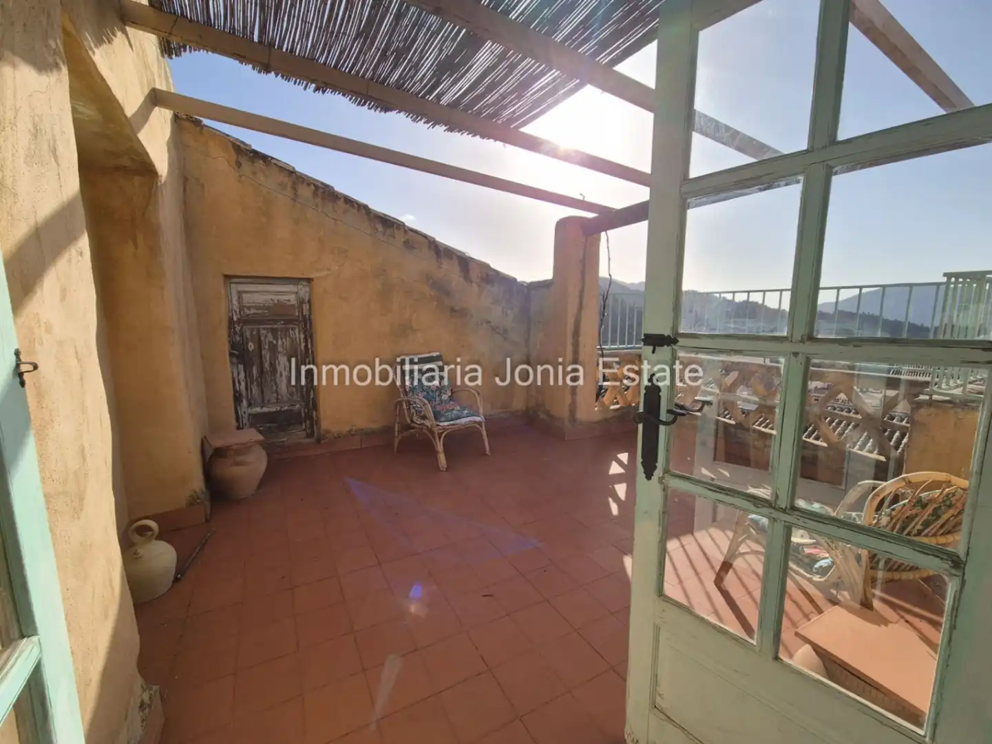 Terrace of Country homes for sale in Sella, Alicante