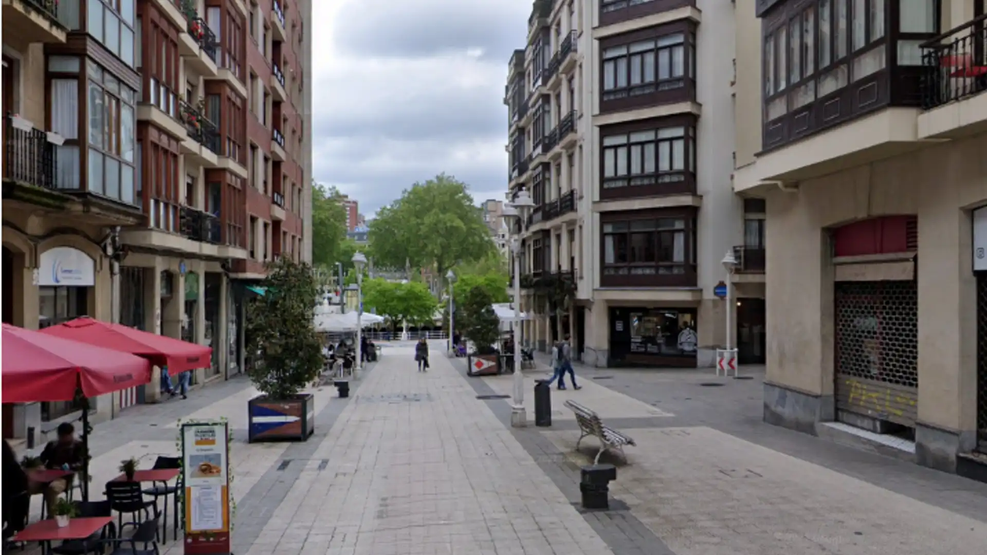 Vista exterior de Garaje en venta en Bilbao 
