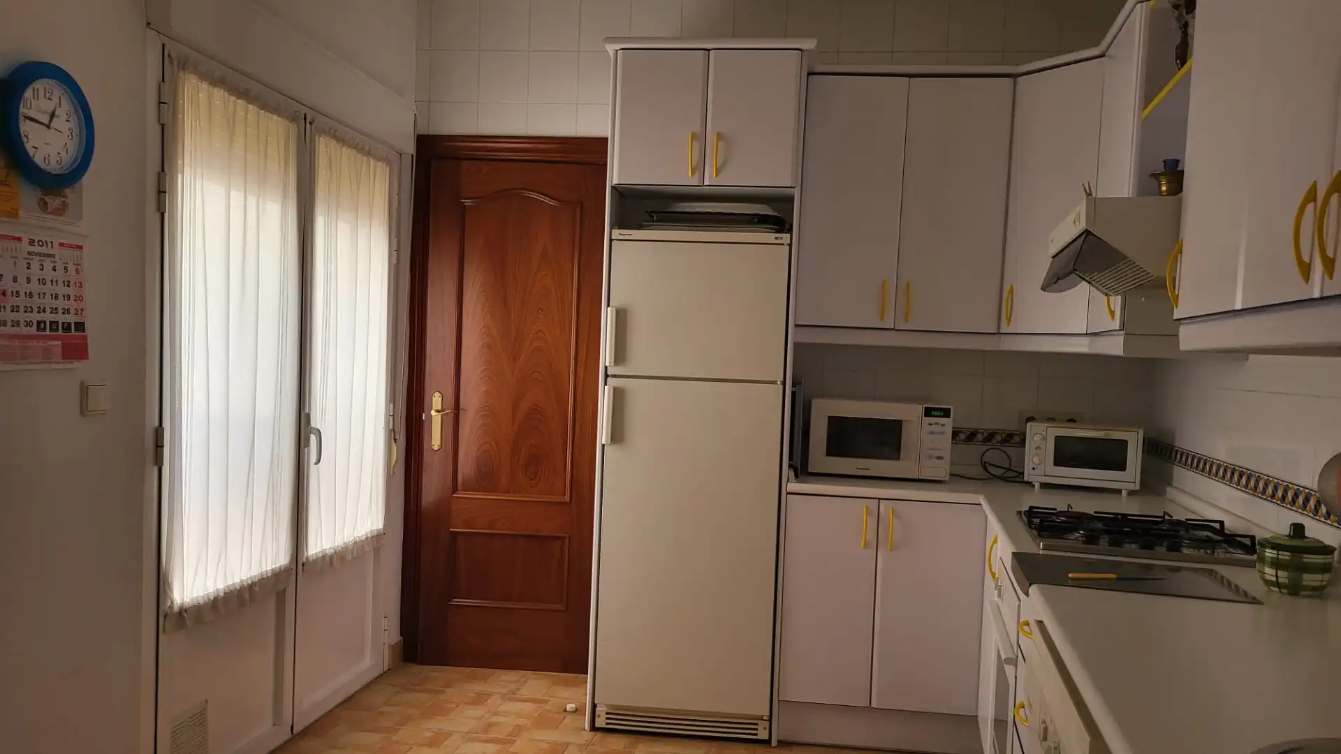 Küche von Einfamilien-Reihenhaus zum Verkauf in Pedro Muñoz mit Heizung und Möbliert