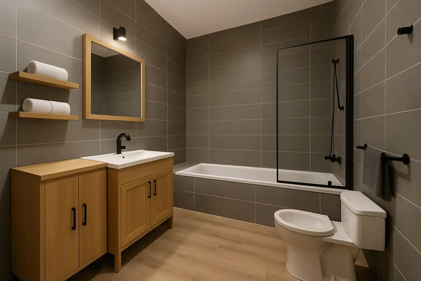 Bathroom of Houses for sale in Rubiá  with Heating, Private garden and Storage room