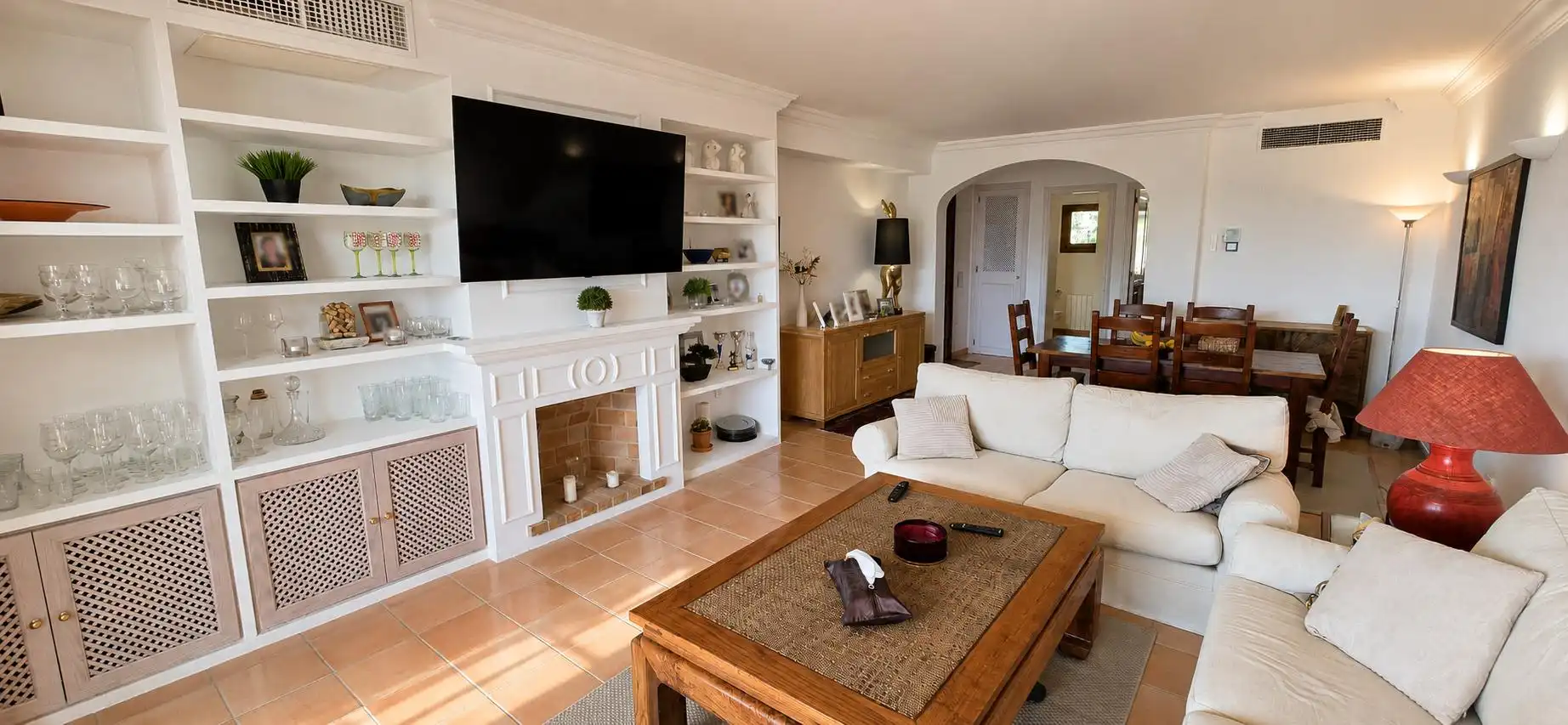 Living room of Flat for sale in Calvià  with Air Conditioner, Heating and Private garden