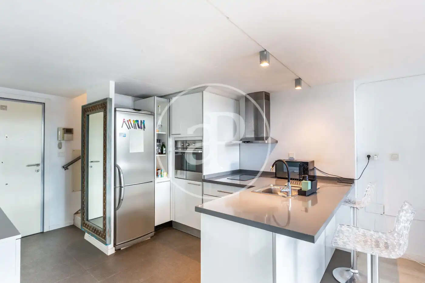 Kitchen of Flat for sale in Valencia  with Air Conditioner, Heating and Terrace