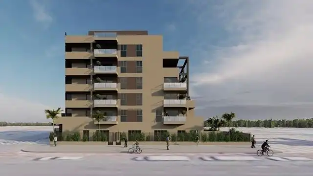 Exterior view of Flat for sale in Roquetas de Mar  with Terrace and Community pool