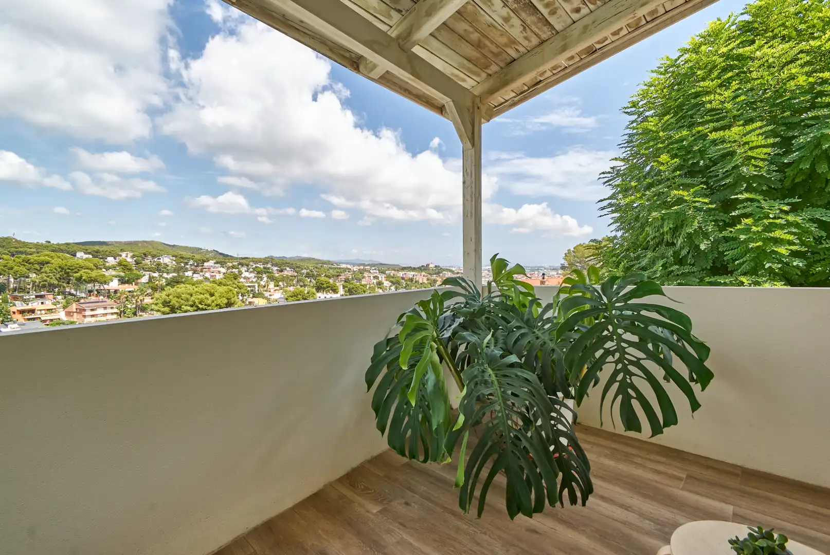 Balcony of Houses for sale in Castelldefels  with Air Conditioner, Heating and Private garden