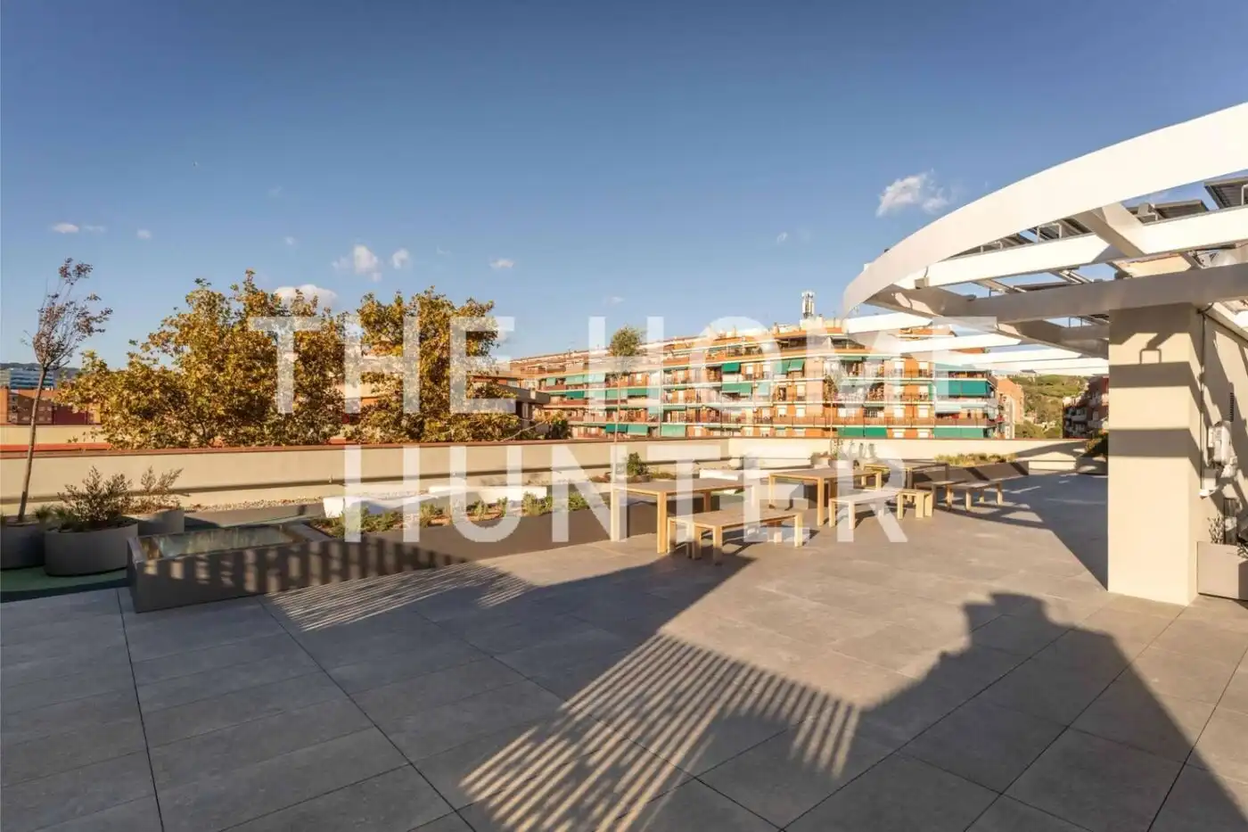 Terrasse von Büro zur Miete in Barcelona mit Heizung und Abstellraum