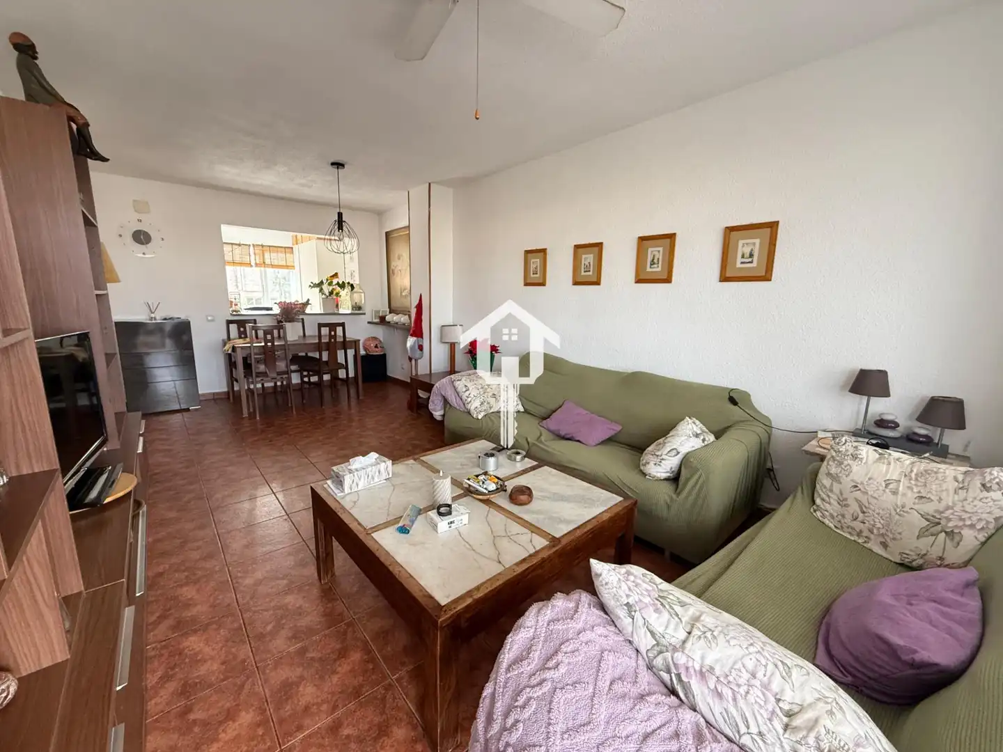 Sala de estar de Piso en venta en Alicante / Alacant con Terraza, Trastero y Balcón