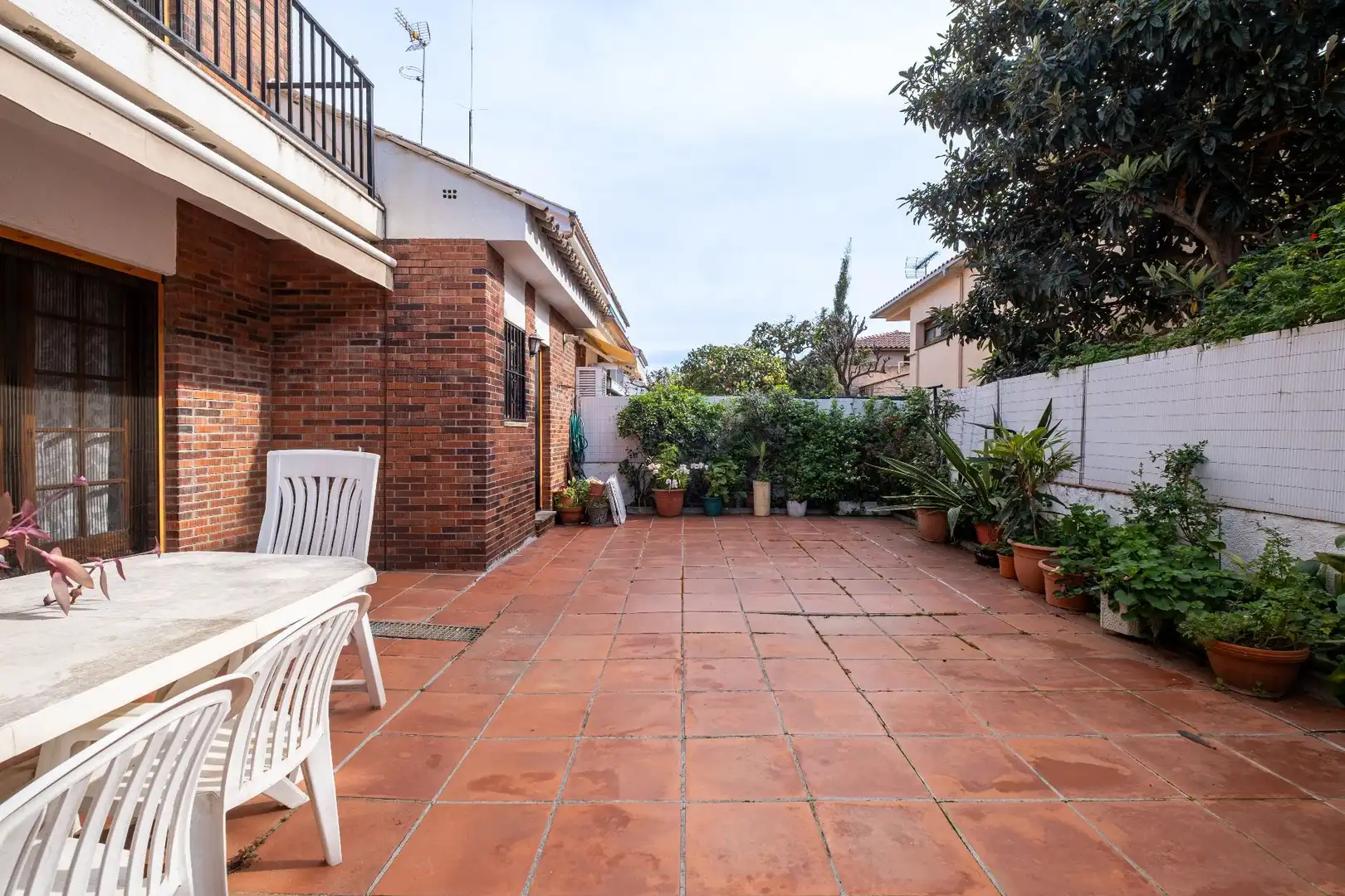 Terraza de Casa adosada en venta en Premià de Mar con Aire acondicionado, Calefacción y Jardín privado