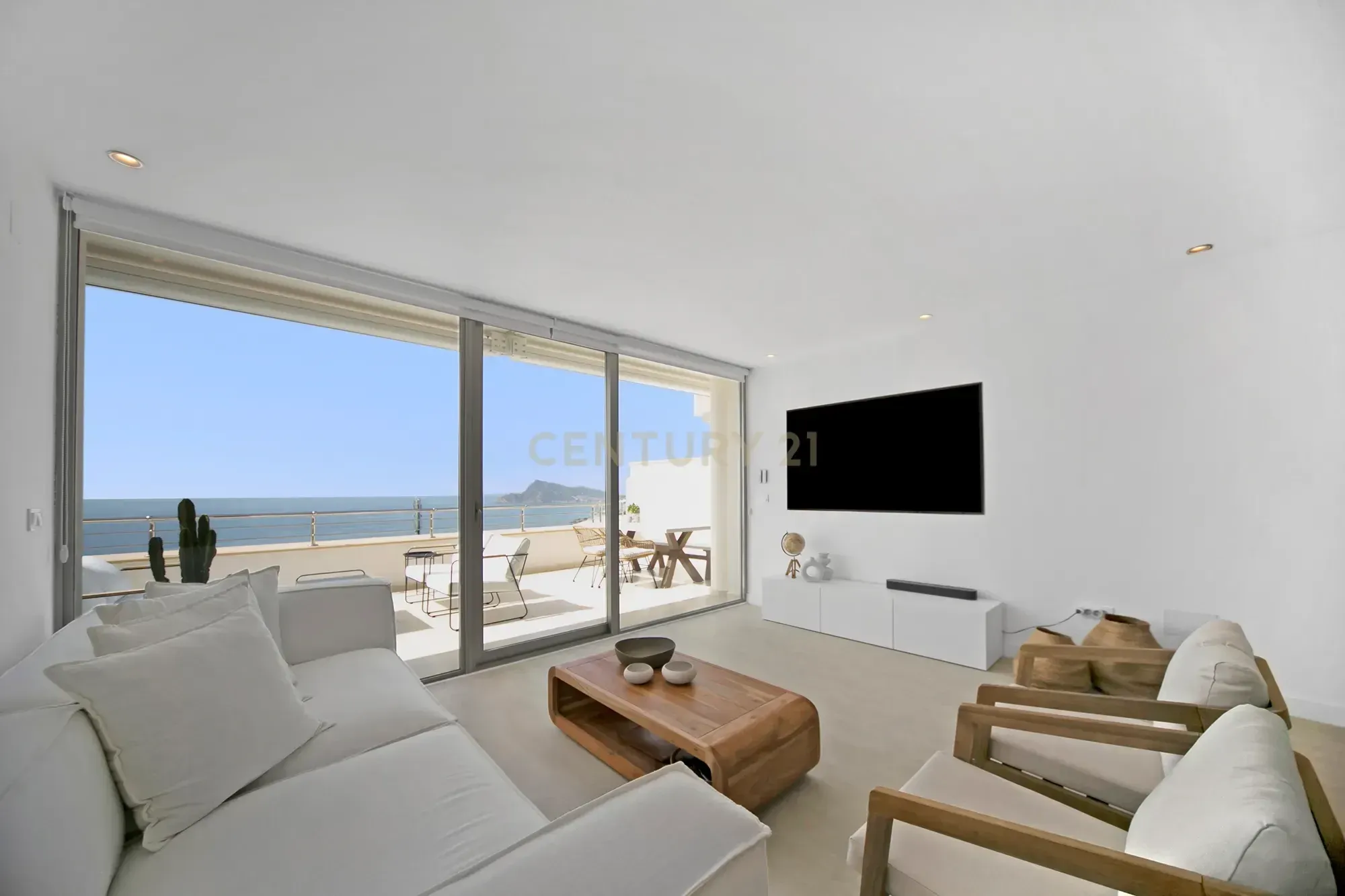 Living room of Flat to rent in Altea  with Air Conditioner and Terrace