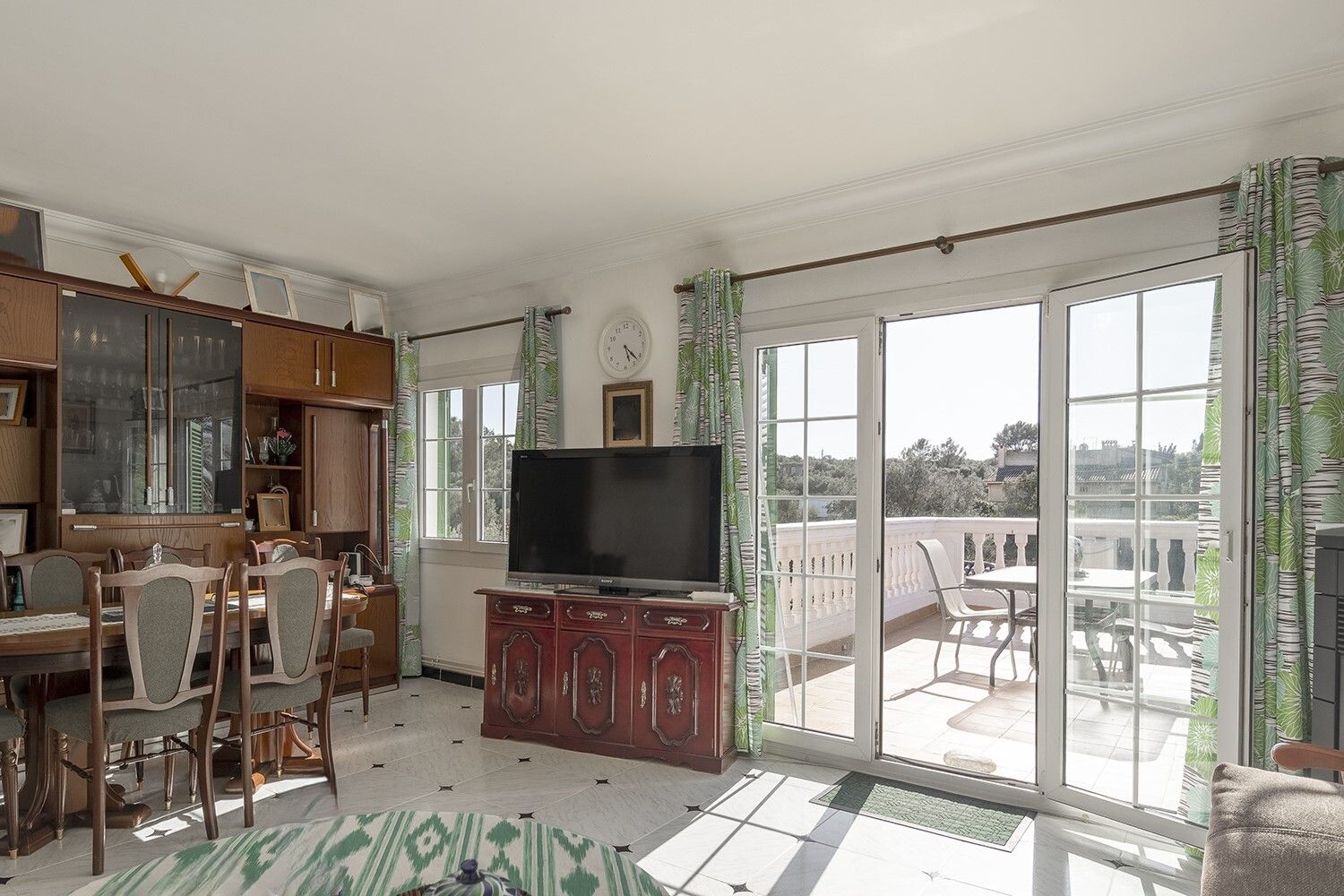 Sala de estar de Casa adosada en venta en Llucmajor con Jardín privado