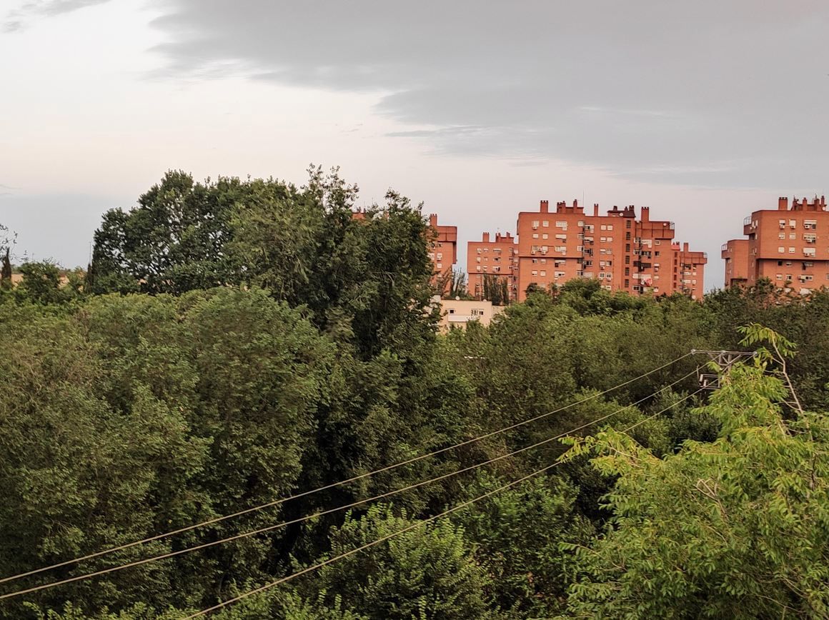 Vista exterior de Dúplex en venda en  Madrid Capital amb Calefacció, Parquet i Moblat