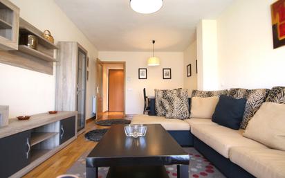 Living room of Flat to rent in  Madrid Capital  with Air Conditioner and Swimming Pool