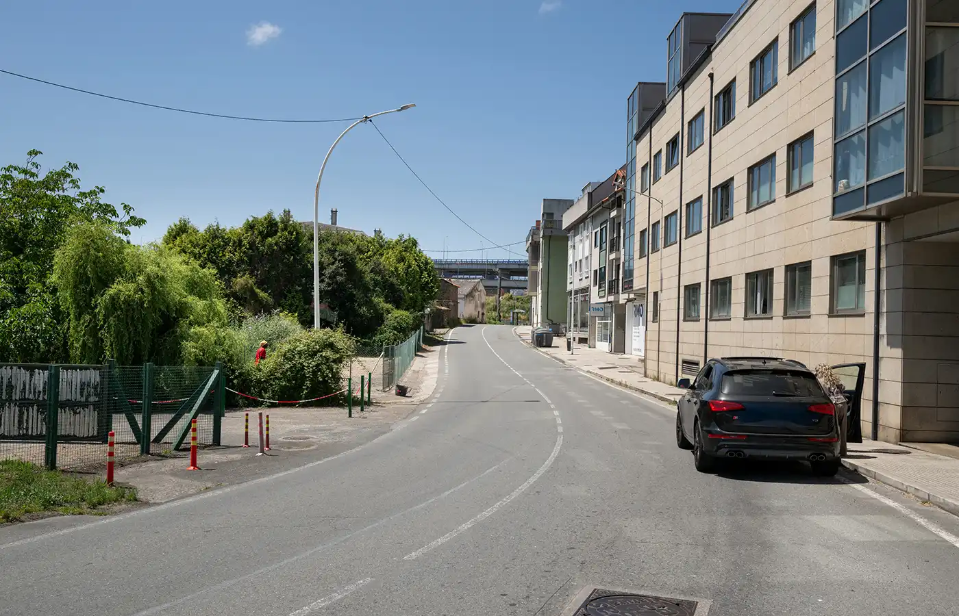 Außenansicht von Dachboden zum Verkauf in A Coruña Capital  mit Parkett, Terrasse und Abstellraum