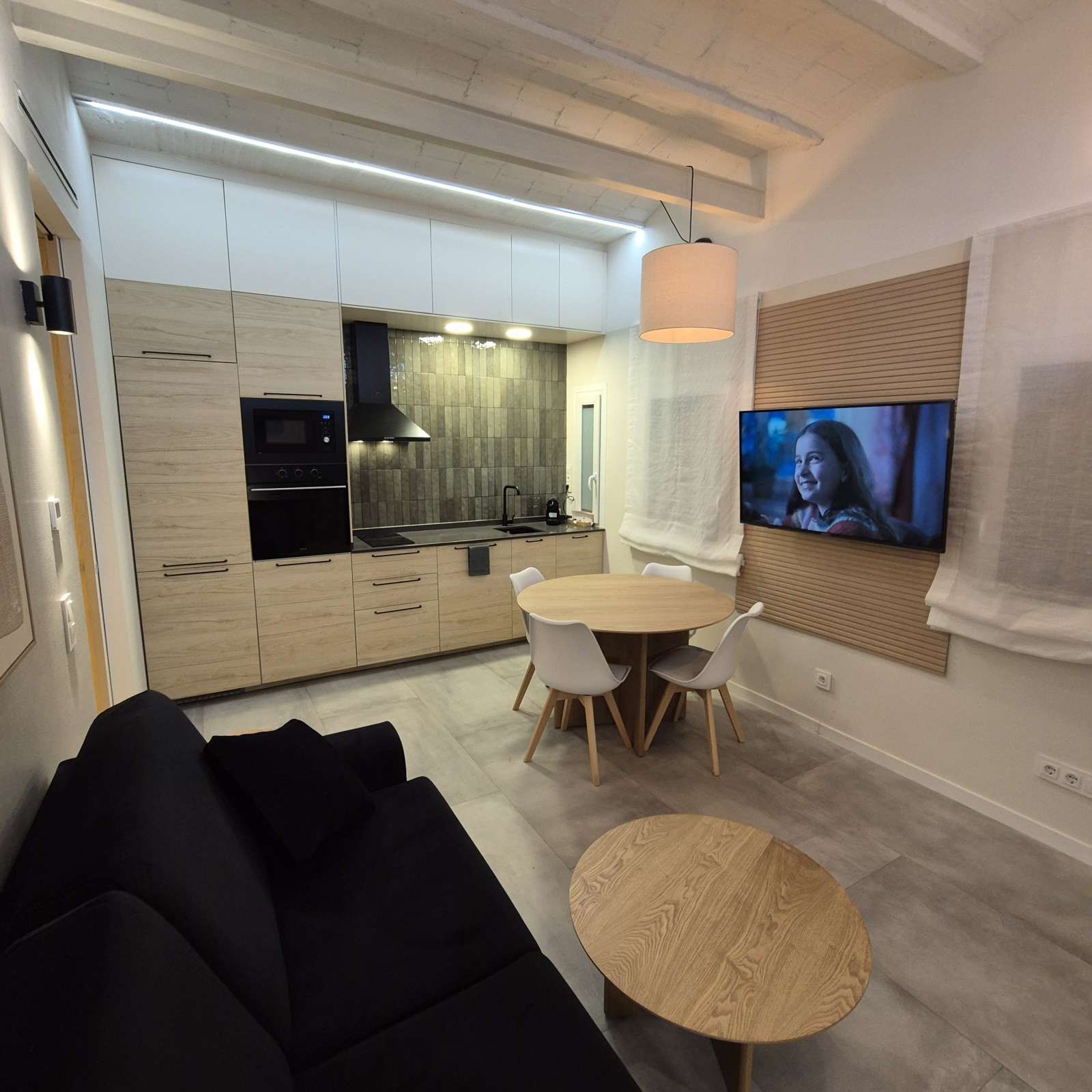 Cuina de Estudi per a compartir en  Madrid Capital amb Aire condicionat i Terrassa