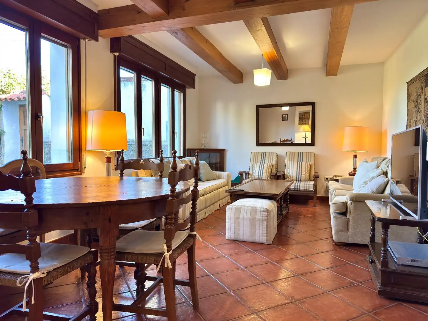 Sala de estar de Casa o chalet en venta en Comillas (Cantabria) con Alarma